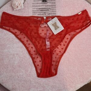 Savage X Fenty Ruffle Luv Cheeky Panty 3X